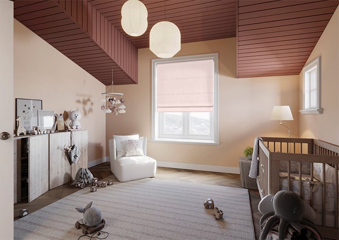 Windermere, Rose - Twist&Fit Roman Blind - Image 7